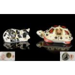 Royal Crown Derby Paperweights ( 2 ) Two