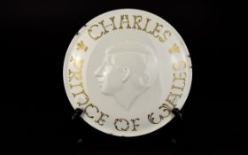 Charles Princes of Wales Wall Plaque eig