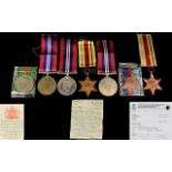 Collection of World War II Military Meda