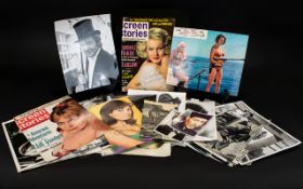 Film Star Autograph Collection, Signed Photos, Pages & Pictures,