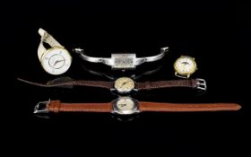 Collection of Various Watches (5) in total. To include leather and chrome straps etc - Please See