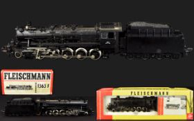 Fleischmann HO Gauge BR50 Electric Model Steam Locomotive. No 1363F.