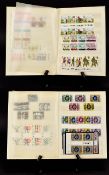 Two Clip Down Ten Page Stamp Stock Books Containing mostly GB mint stamps. Whilst there are some