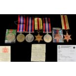 Collection of World War II Military Medals ( 7 ) Medals In Total. Awarded to Aircraftsman First