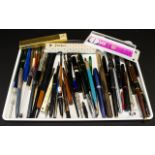 A Good Collection of Assorted Pens including fountain and ball pens, some period,