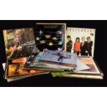 A Collection Of Records including 18 Smash Hits, Carols For Christmas, Elton John Greatest Hits,