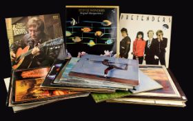 A Collection Of Records including 18 Smash Hits, Carols For Christmas, Elton John Greatest Hits,