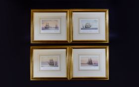 Maritime Interest A Collection Of Limited Edition Signed Framed Prints By Derek G M Gardener Four in