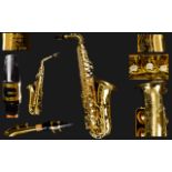 Yamaha Pro - Gold Lacquer YAS 62 Alto Saxophone. No 084915.