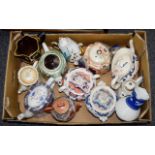 A Collection Of Antique Ceramic Teapots Approx twelve items in total, all require restoration.