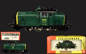 Fleischmann HO - 1379F / 4226 - BR260 Diesel Locomotive Model with Original Box.