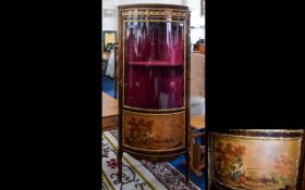 French 20th Century Vitrine A decorative,