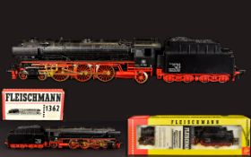 Fleischmann HO - 1362 Model 4-6-2 DB Steam Locomotive and Tender. In Mint / Unused Condition.