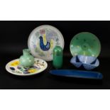 Nittsjo Sweden Art Ceramics A Collection Of Decorative Ceramics Seven items in total,