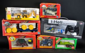 A Small Collection Of Toys To include a i-Heli 3 channel infrared control helicopter with gyro,