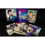 Pop Music Autograph Collection, signed photos and pictures, mainly 1960's.