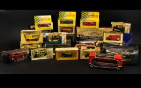 Collection of Assorted Mostly Boxed Toy Cars.