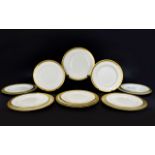 Royal Worcester Art Deco Period Set of 7