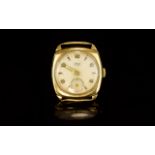 Aviva 9ct Gold Mechanical Watch Featurin