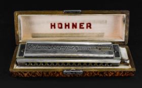 Vintage Hohner 64 Chromonica Professiona