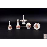 A Collection Of Crown Staffordshire Cera