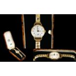 Ladies Certina 18 Gold Cased Wrist Watch