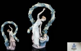 Lladro Tall and Impressive Figure - Millennium Collection ' Rebirth ' Model No 6571.