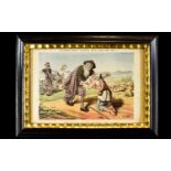 Tom Merry Framed Colour Lithograph Presentation Cartoon 'The Return Of The Prodigal Son' From St