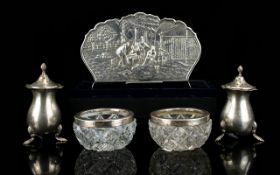 A Small Collection Of Antique Silver,