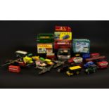 A Large Collection of Model Cars And Retro Vans Comprehensive collection, most unboxed,