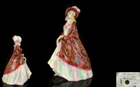 Royal Doulton 1930's - Early Hand Painted Porcelain Figure - Date of This Figure 1933 ' The Paisley