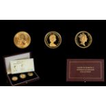 Royal Mint - Ltd and Numbered Edition Queen Elizabeth II Sovereign Portrait Collection.
