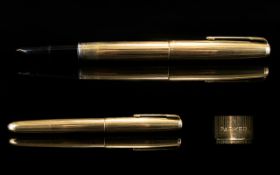 Parker 51 12ct Gold Plated Fountain Pen. In Wonderful Condition.