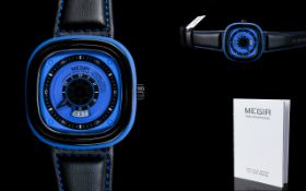 Megir Ltd Edition Mens Latest Quartz Chronometer Wrist Watch.