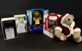 Collection of 5 Bears, including Merrythought 'Hope' no: 43,513,