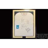 Music Interest Boyzone Signed And Framed