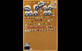 Olympic Interest Rio 2016 Collection Of Enamel Pin Badges Over 70 items, each in good condition,
