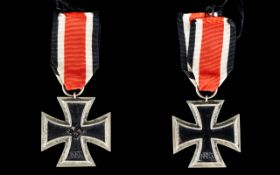 German 1939 Second Class Eisernes Kreuz Iron Cross G.V.F condition, please see accompanying image.