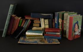 A Large Collection of Antiques Books, Over 25 in total to include: The Oxford Annual for Girls,