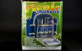 Picnic Backpack for Four Persons Devon Mill Collection Beautiful design that is lightweight and