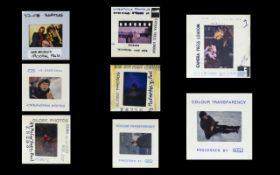 Beatles Photography Interest Eight Original Colour 35mm Press Transparencies A rare collection of