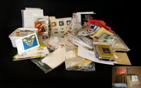 Large Quantity Of Stamps, First Day Covers And Associated,
