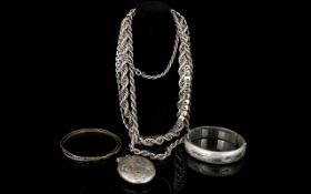 A Collection of Quality Vintage Silver Jewellery. All Fully Hallmarked.