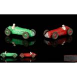 Dinky Toys Die Cast Racing Cars (2) from 1950's.