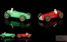 Dinky Toys Die Cast Racing Cars (2) from 1950's.