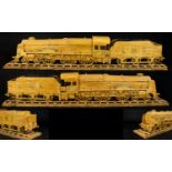 A Very Fine Detailed and Large Handmade Match Stick - Scale Model LMS London,