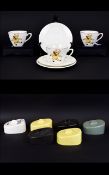 Three Cups and Assorted Saucers Teddy Bear Babyware together with Bodum.