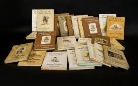 A Collection Of Beatrix Potter Books including The Tale Of Benjamin Bunny, The Tale Of Peter Rabbit,