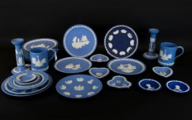 Collection of Wedgwood Jasper Ware, 30 pieces to include,