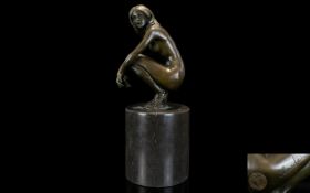 Late 20th Century Bronze Figure / Sculpt